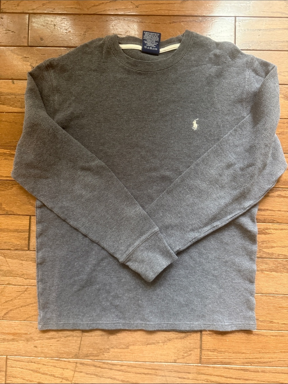 Polo by Ralph Lauren Gray Sleepwear Crewneck Top
